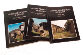 libros de las aldeas abandonadas de cada comarca estudiada en el Proxecto Ecatur